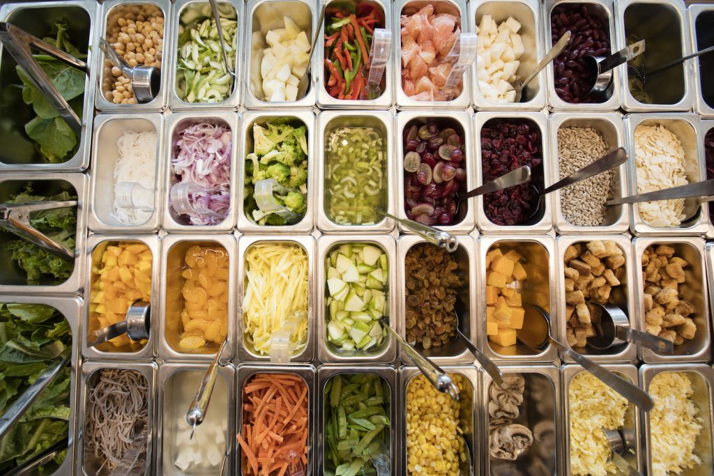 5 Things We Love at Saladstop - Choices